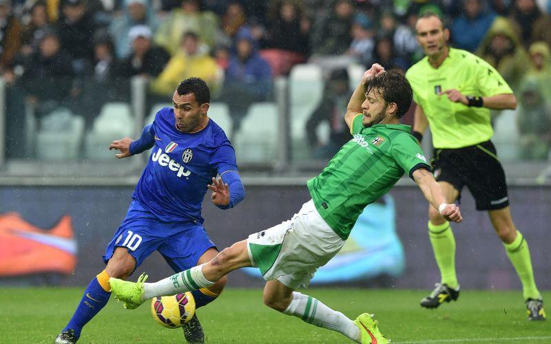 Festa Juve: 7 gol al Parma, Tevez show 