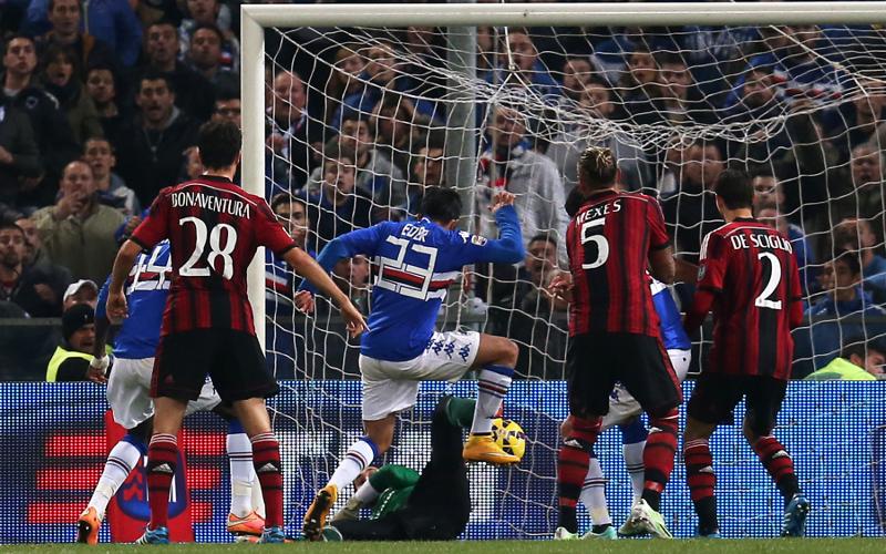 LIVE COPPA ITALIA: Sampdoria v Milan Lineups, Stats and Facts 