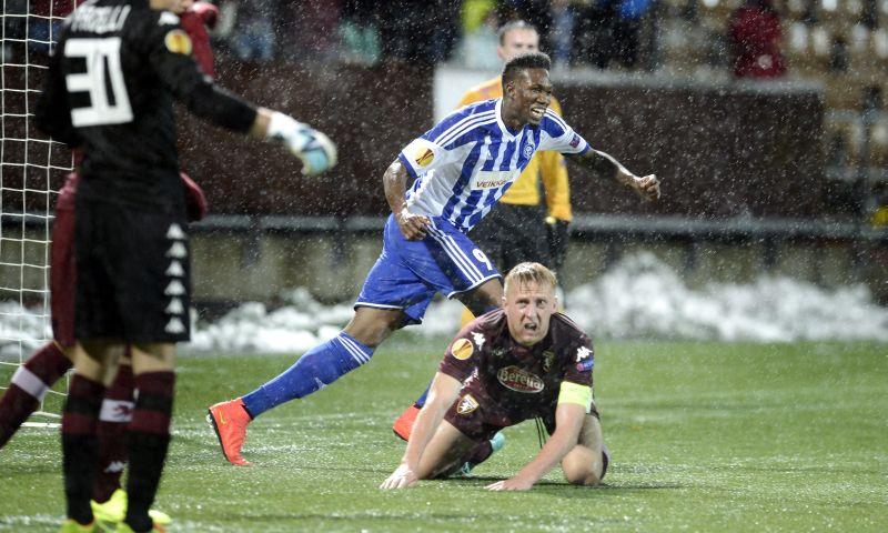 Torino-HJK Helsinki, granata sottozero