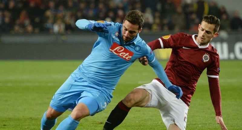 Sparta Praga-Napoli 0-0: il tabellino