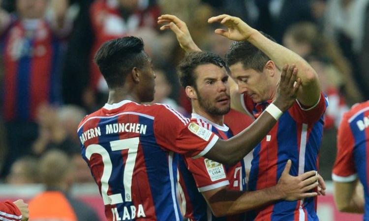 Il Bayern ribalta il Dortmund, 2-1 e +17
