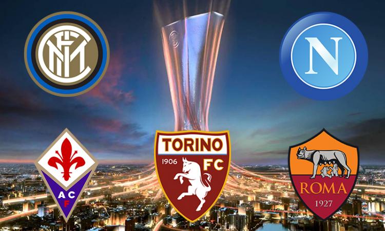 VIDEO sorteggio Europa League: Fiorentina-Roma, Zenit-Toro, Wolfsburg-Inter, Napoli-Dinamo Mosca