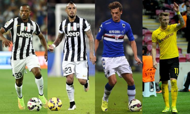 Juvemania: casi Evra e Vidal, ultime di mercato e Dortmund, con o senza Reus