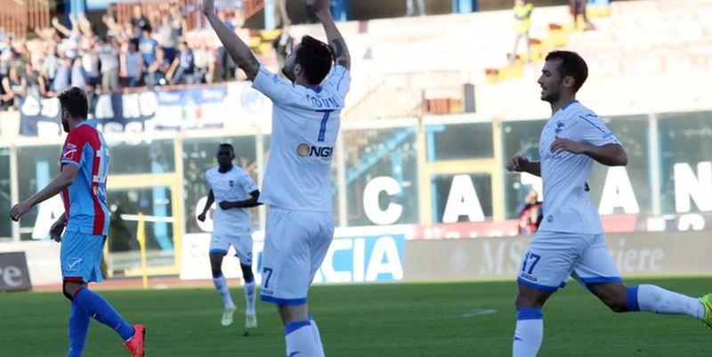 Serie B: Catania-Brescia 2-2, GOL E HIGHLIGHTS