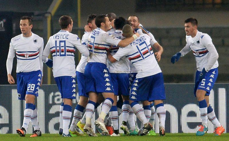 Allenamento Sampdoria, in quattro a parte