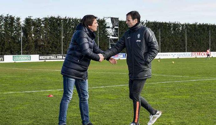 Inter, gelo tra Conte e Marotta: favorito Allegri