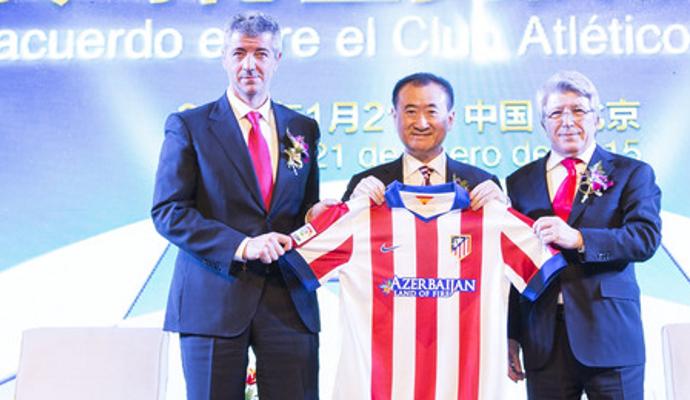 UFFICIALE: il cinese Wang Jianlin entra nell'Atletico Madrid. E il presidente Cerezo blinda Mario Suarez: 'Resta qui'