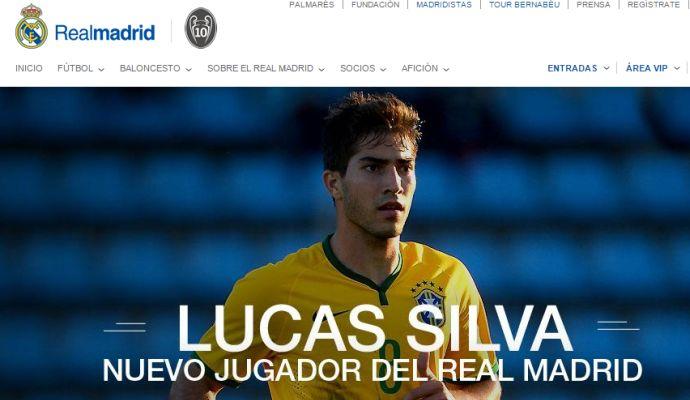 Real Madrid, UFFICIALE: arriva Lucas Silva