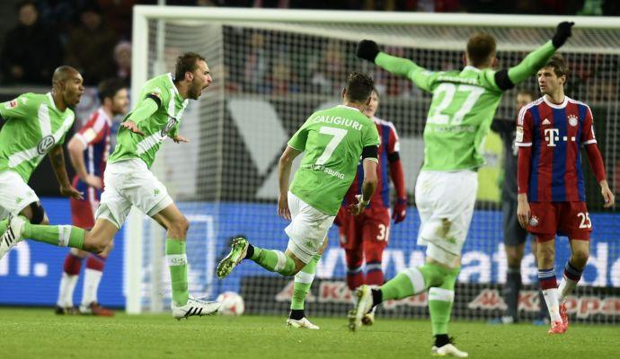 ESTERI: quattro sberle del Wolfsburg al Bayern. Il PSG vince con Lavezzi