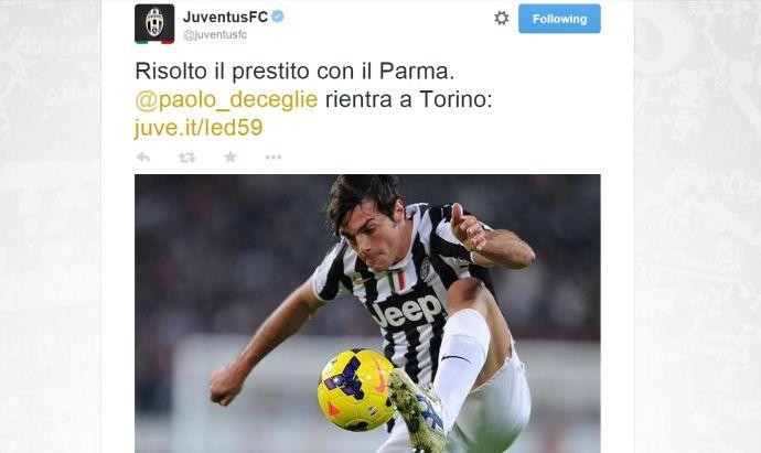 Juventus: sirene inglesi per De Ceglie