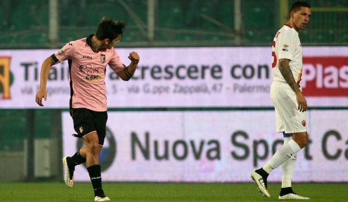 Palermo-Roma 1-1: il tabellino