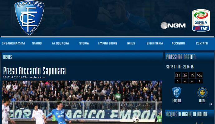 Empoli, Corsi: 'Saponara ha preferito noi al Sassuolo'