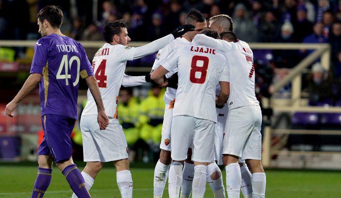 Fiorentina-Roma 1-1: il tabellino