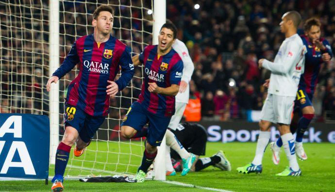 Coppa del Re: Messi decide il primo round di Barcellona-Atletico Madrid