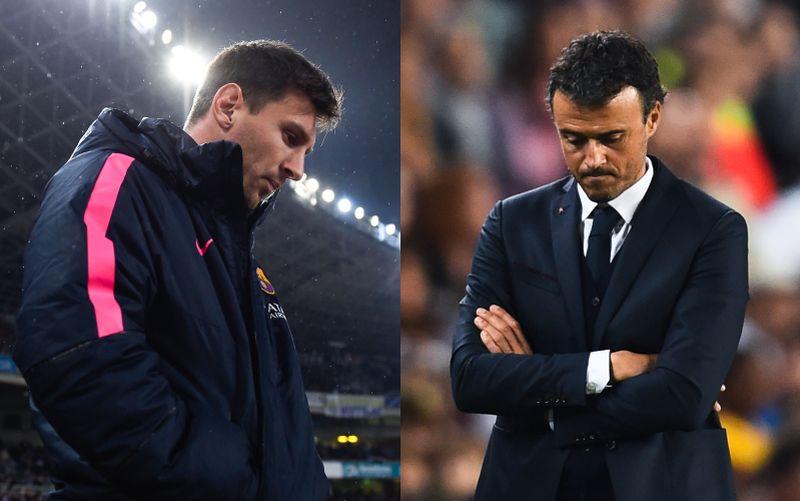 Luis Enrique: 'Spero che Messi finisca la carriera al Barcellona'