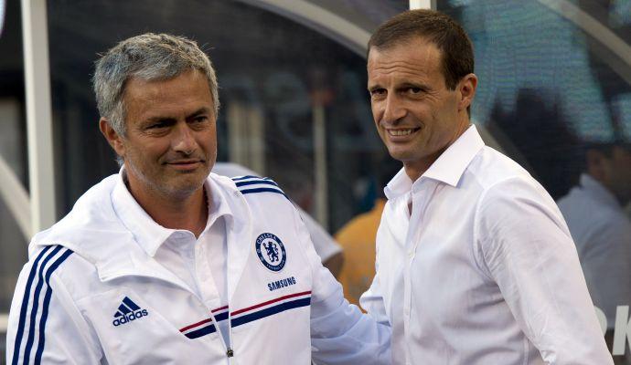 Romano: Mou-Cuadrado e Allegri-Matri