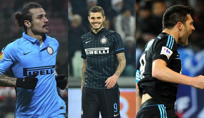 Osvaldo-Icardi-Gignac: Inter sulle punte