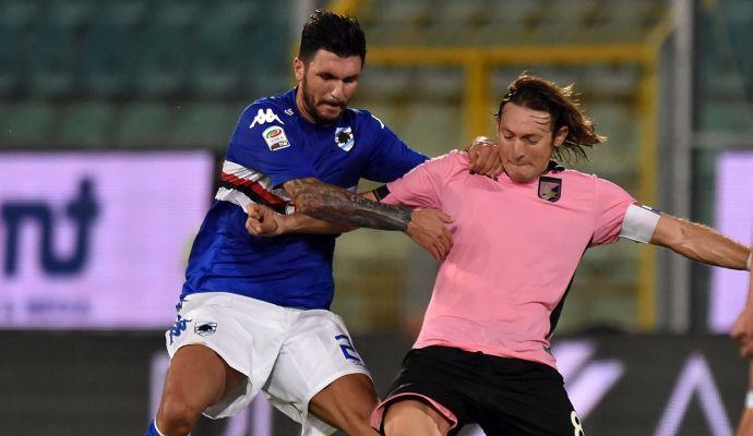 Sampdoria-Palermo 1-1: GOL E HIGHLIGHTS