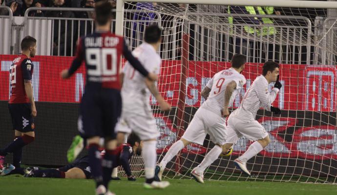 Cagliari-Inter 1-2: GOL E HIGHLIGHTS