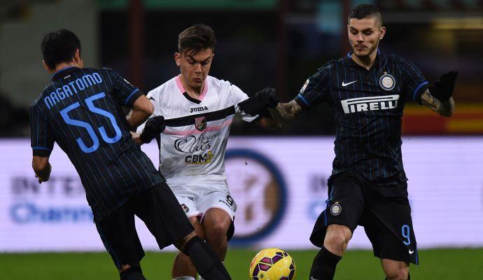 Inter-Palermo 3-0: il tabellino