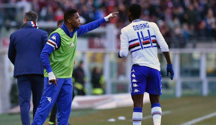 Sampdoria, i voti di CM: Soriano opaco, Obiang roccioso