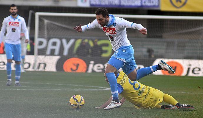 Chievo Verona-Napoli 1-2: il tabellino