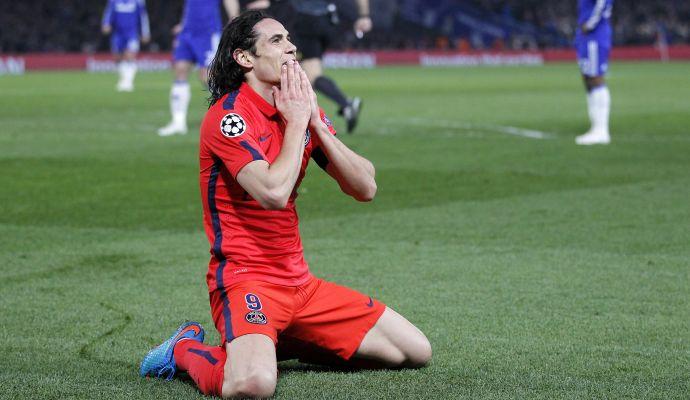 Arsenal, Cavani per l'attacco