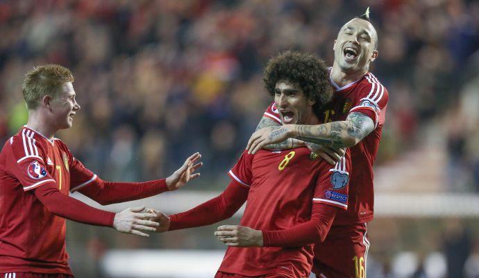 Roma, rilancio United: Fellaini e soldi per Nainggolan