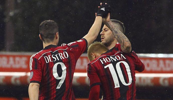 Milan: tre gol scaccia-crisi al Cagliari