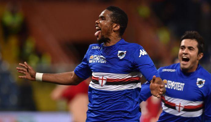 Samp: Eto'o è nella storia dei blucerchiati