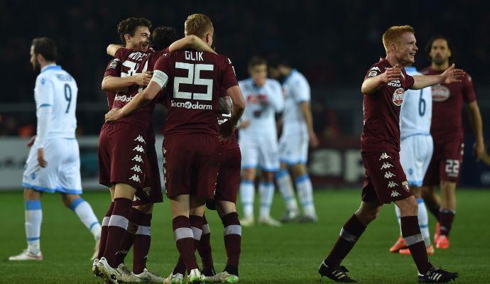 Serie A: vola la Lazio, vince la Samp. Il Toro non si ferma più: 1-0 al Napoli