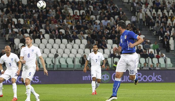 Italia-Inghilterra 1-1: non basta Pellè