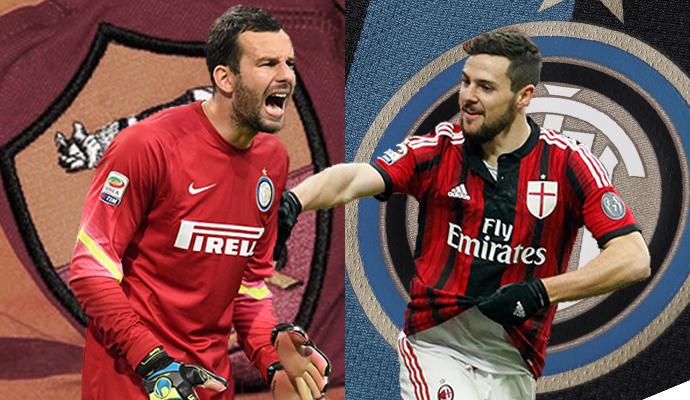 Inter-Roma, un Destro per Handanovic