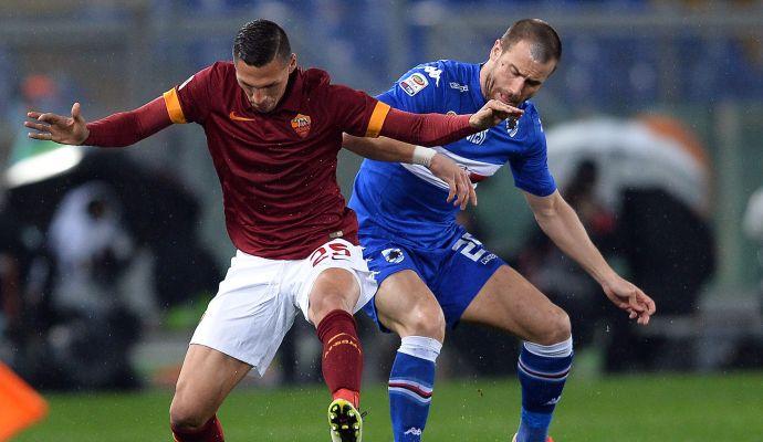 Roma-Sampdoria 0-2: GOL E HIGHLIGHTS