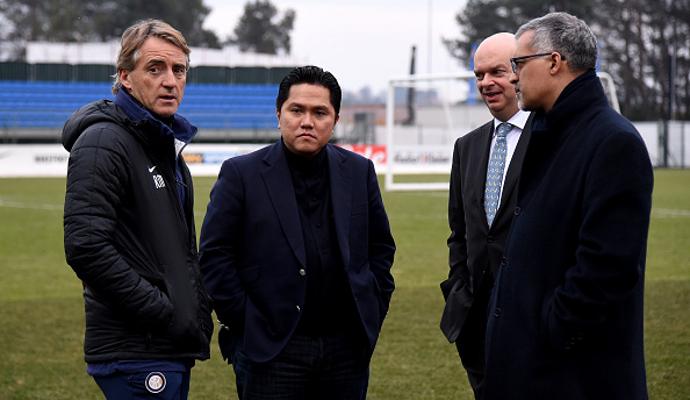 Inter: Thohir nero, Mancini imputato
