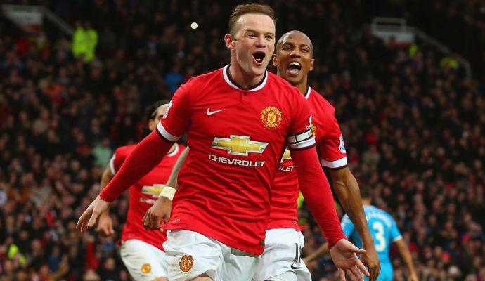 ESTERI: Lione ko a Lille, tris Barcellona. Un super Rooney trascina lo United