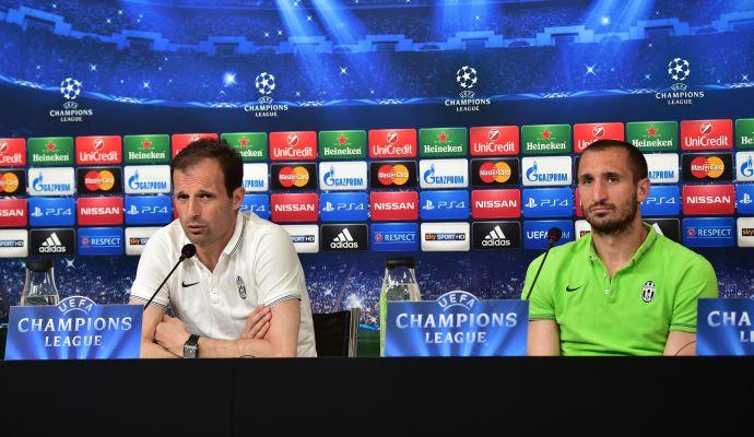 VIDEO Juve, Allegri: 'Modulo? Dipende da Barzagli e Pirlo. Monaco, più dura del Dortmund'