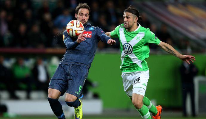 Wolfsburg-Napoli 1-4: il tabellino