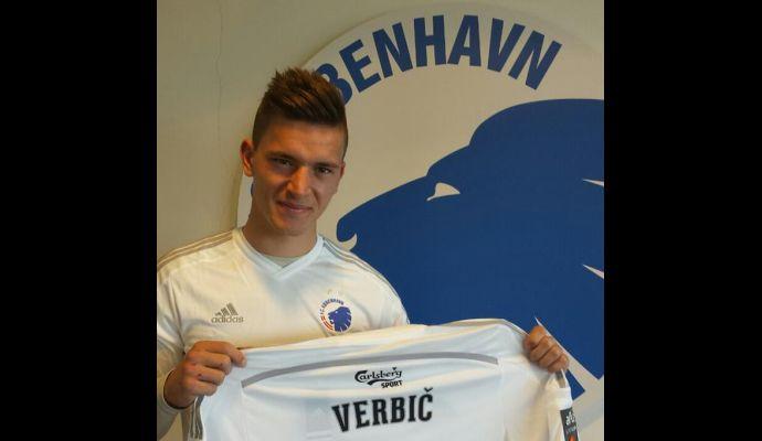 FC Copenhaghen, UFFICIALE: preso Verbic