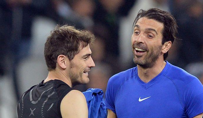 Buffon in lacrime, Casillas: 'Non mi piace vederti così, leggenda'