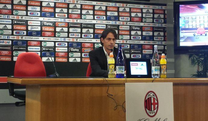 VIDEO Inzaghi: 'Il Milan non deve dipendere dai singoli'