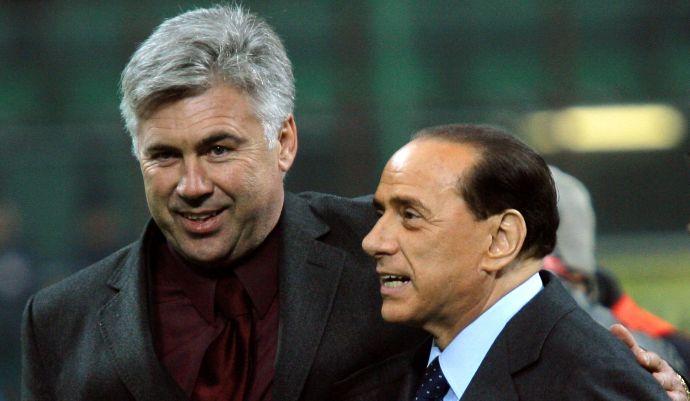 Berlusconi: 'Ancelotti al Milan? Lo spero, aspettiamo l'esito di un'operazioncina'