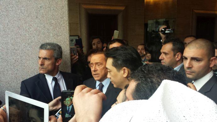Berlusconi: 'Non vendo a chi vuole solo popolarita'. Con Thohir Inter mai al top'