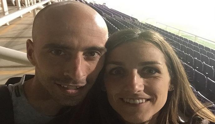 Fiorentina: la moglie di Borja Valero allo Juventus Stadium