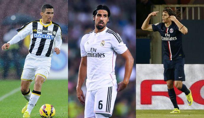 Juve: Allan con Cavani e Khedira