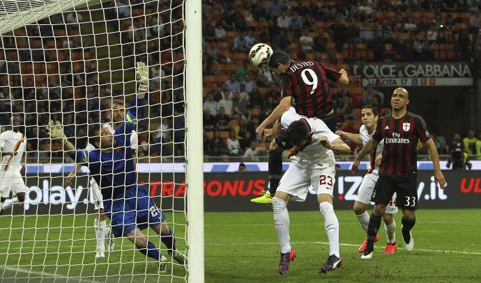 Milan, due gol su cross: il precedente