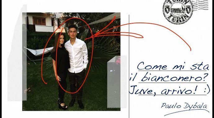 Dybala, la prima foto da juventino