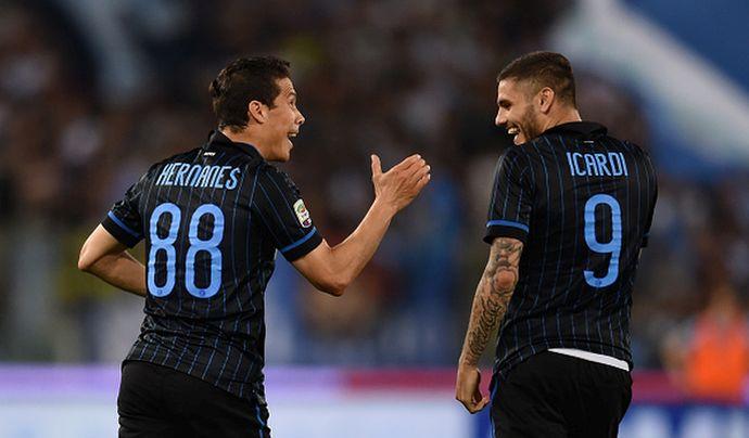 Lazio in 9, Hernanes trascina l'Inter