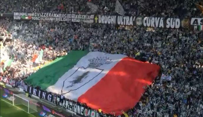 VIDEO: ecco la coreografia dello Juventus Stadium per festeggiare lo Scudetto