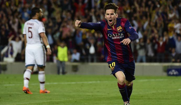 UEFA: il gol più bello del 2015 è di Messi 